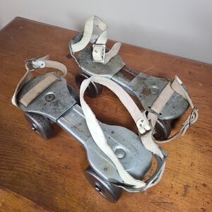 Vintage Metal Jack and Jill Roller Skates